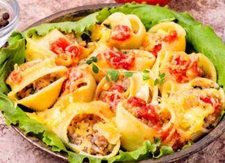 Conchiglioni ripieni estivi