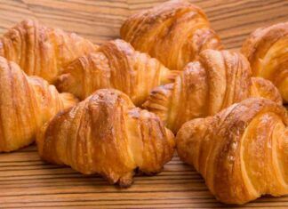 Cornetti Kinder light fatti in casa