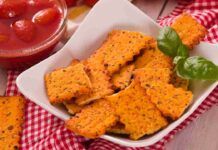 Cracker al pomodoro veloci - RicettaSprint