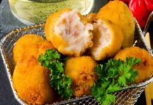 Crocchette di prosciutto e besciamella