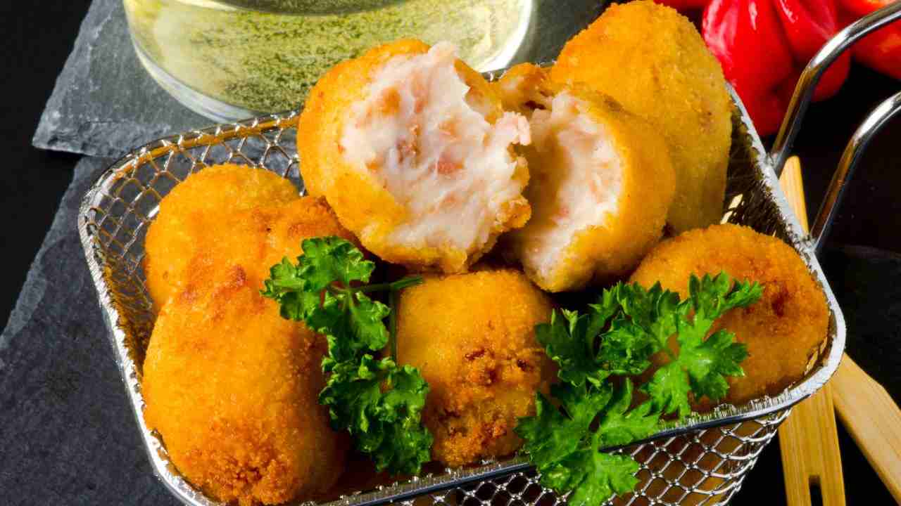 Crocchette di prosciutto e besciamella