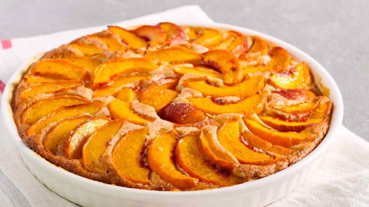 Crostata pesche RicettaSprint
