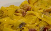 Fettuccine cremose alla Papalina ricettasprint