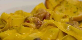 Fettuccine cremose alla Papalina ricettasprint