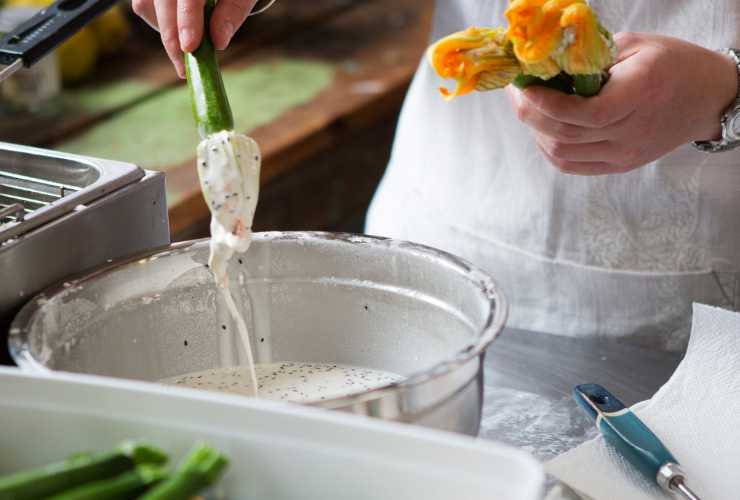 Fiori di zucca con la ricetta della nonna - RicettaSprint
