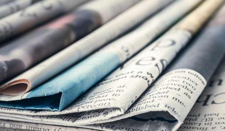 Foglio di giornale da mettere nelle scarpe RicettaSprint