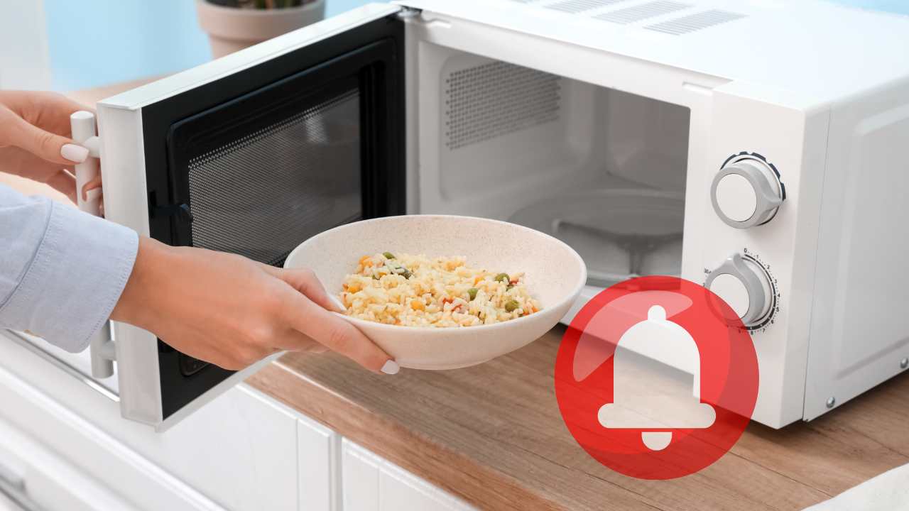 Cibo in forno a microonde