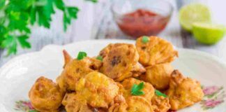Frittelle con fiori di zucca ingrediente speciale