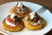 Frittelle con pomodori e formaggio RicettaSprint