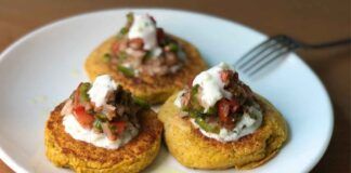 Frittelle con pomodori e formaggio RicettaSprint