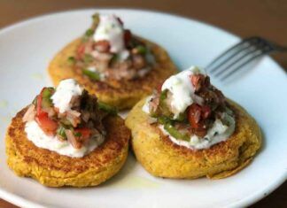 Frittelle con pomodori e formaggio RicettaSprint