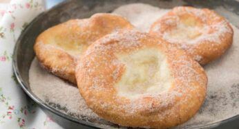 Le frittele del luna park proprio quelle delle feste di paese e delle sagre non arrivano neanche a tavola, spariscono appena fritte