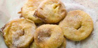 Frittelle di mele in padella senza uova
