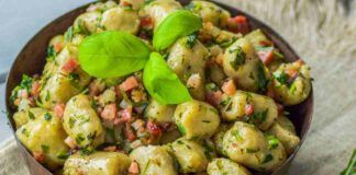 Gnocchi burro e speck