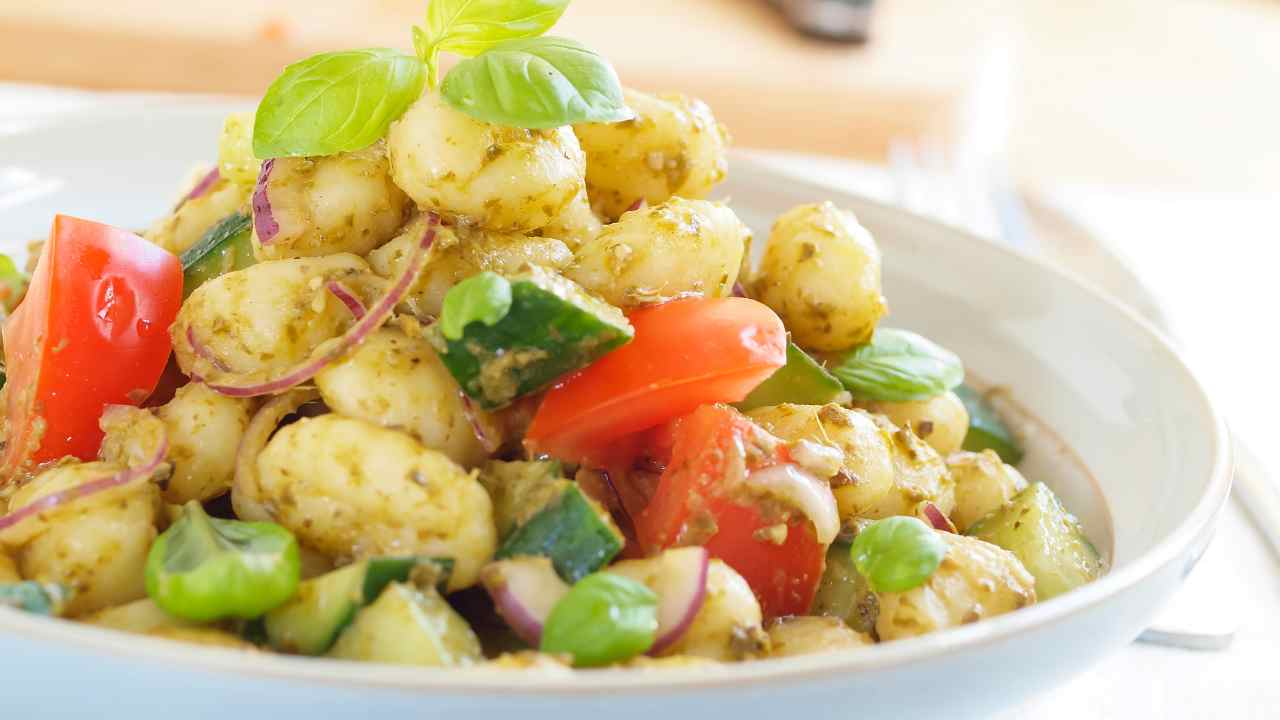 Gnocchi freddi con zucchine e pomodori RicettaSprint
