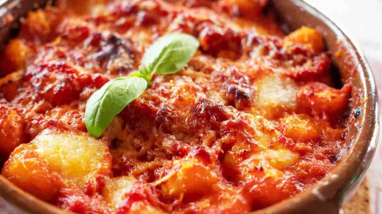 Gnocchi sorrentina con melanzane e salsicce RicettaSprint