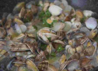 Impepata di vongole in 5 minuti