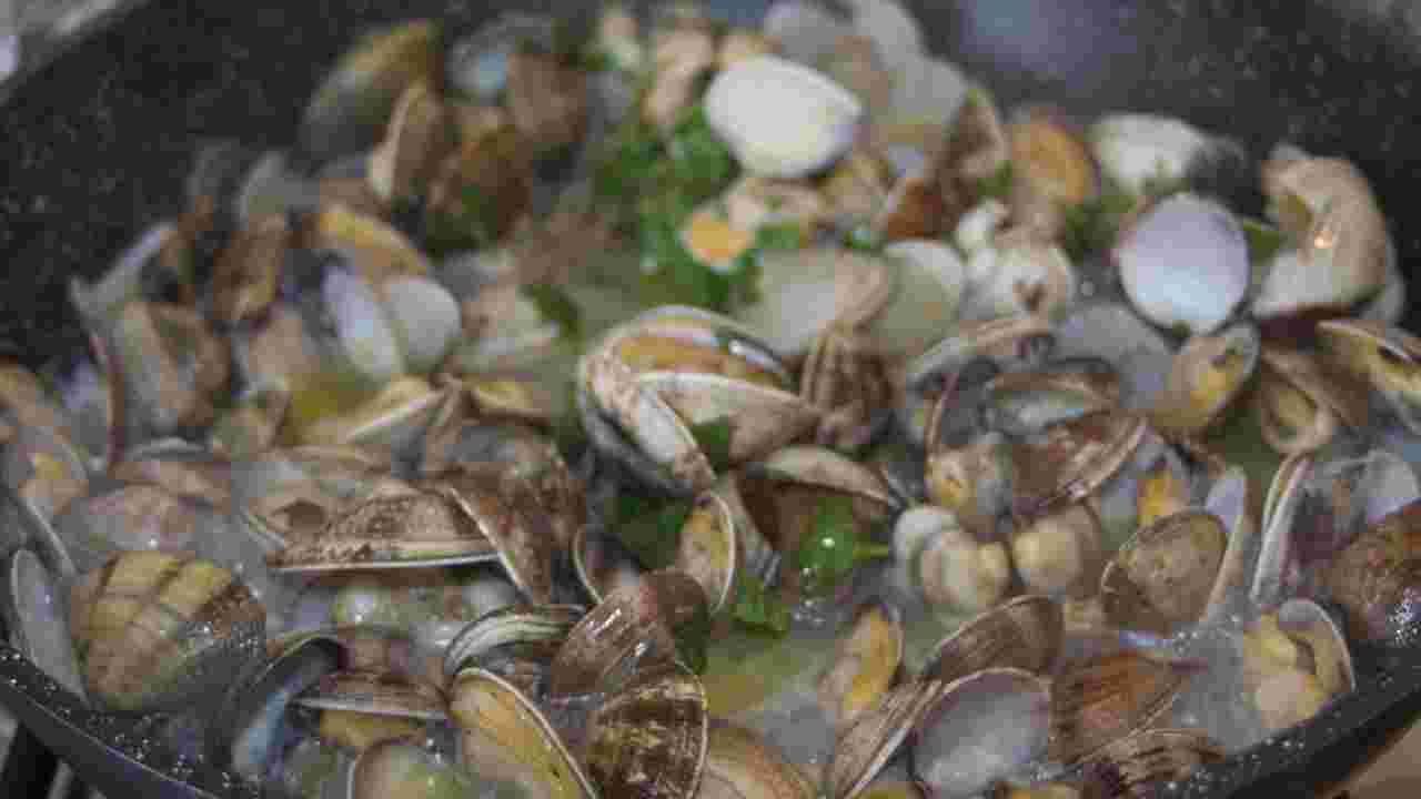 Impepata di vongole in 5 minuti