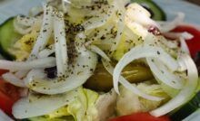 Insalata con pomodori finocchi cetrioli RicettaSprint