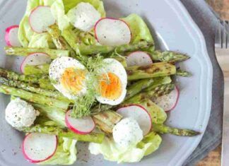 Insalata di asparagi proteica - RicettaSprint