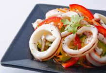 Insalata di calamari dietetica - RicettaSprint