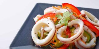 Insalata di calamari dietetica - RicettaSprint