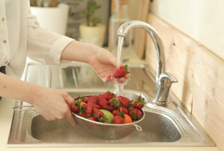 Fragole errori quando li lavi - RicettaSprint