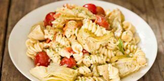 Insalata di pasta ai carciofi