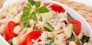 Insalata mista di fagioli e pomodori RicettaSprint