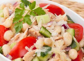 Insalata mista di fagioli e pomodori RicettaSprint