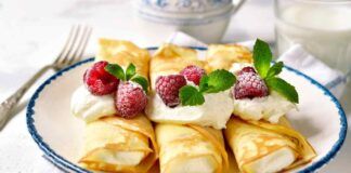 Involtini di crepes con yogurt RicettaSprint