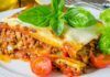Lasagne al ragù di carne e verdure