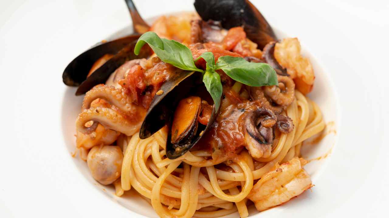 Linguine fantasia di mare