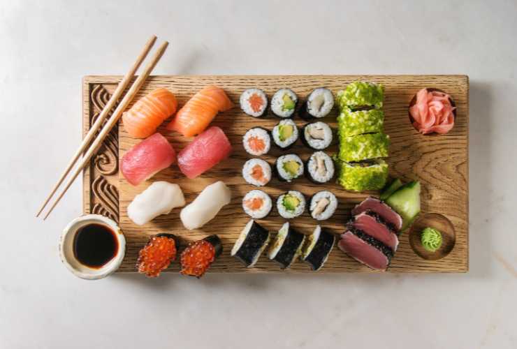 Mangiare il sushi durante la dieta - RicettaSprint