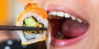 Mangiare il sushi durante la dieta - RicettaSprint