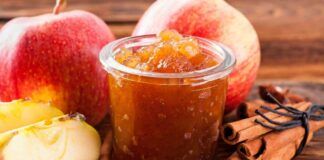 Marmellata di mele alla cannella