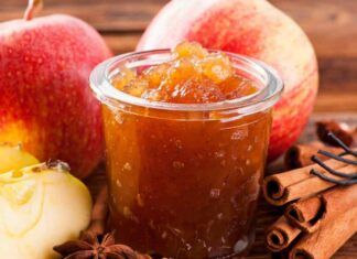 Marmellata di mele alla cannella
