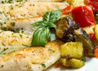 Merluzzo gratinato con verdure RicettaSprint