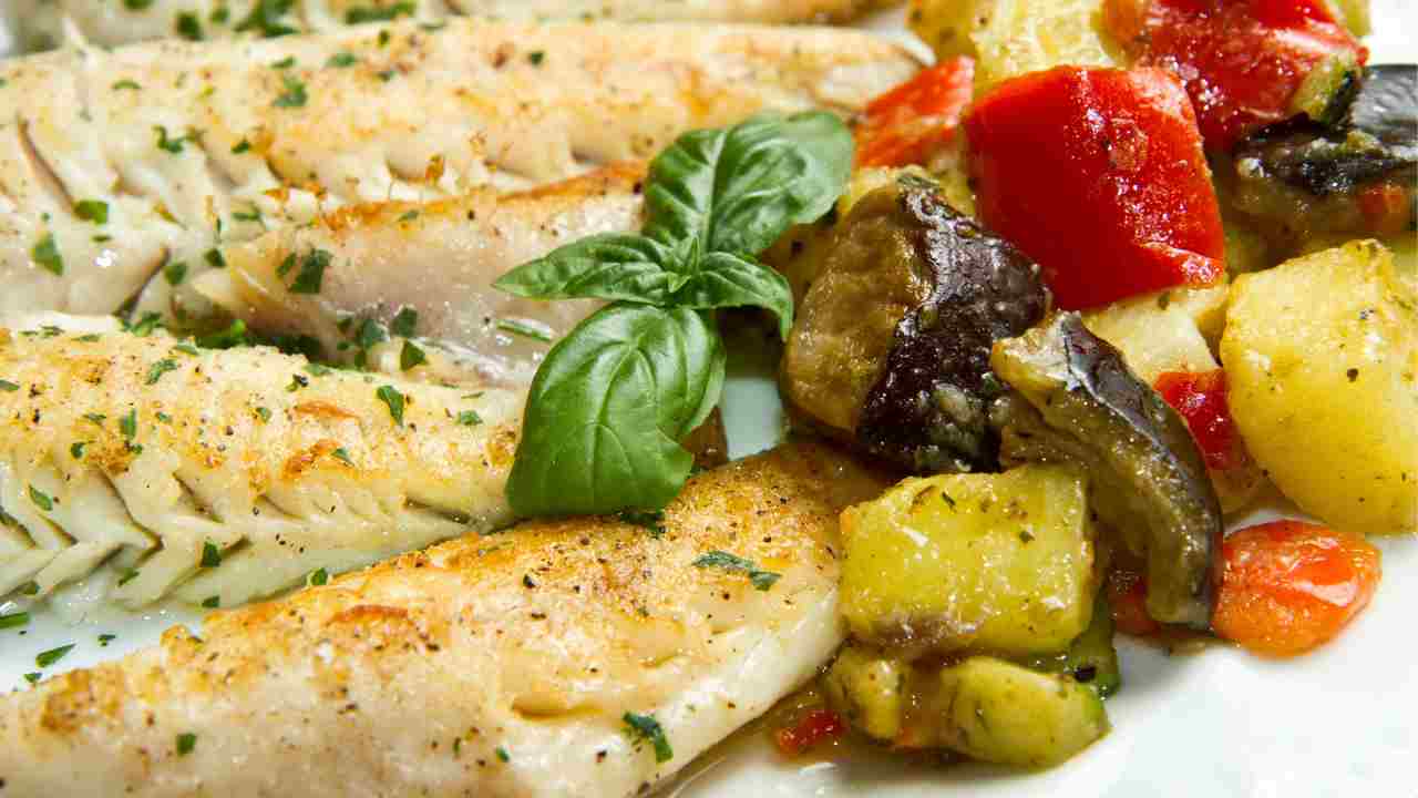 Merluzzo gratinato con verdure RicettaSprint
