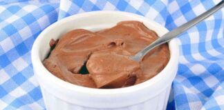 Mousse extra light al cioccolato