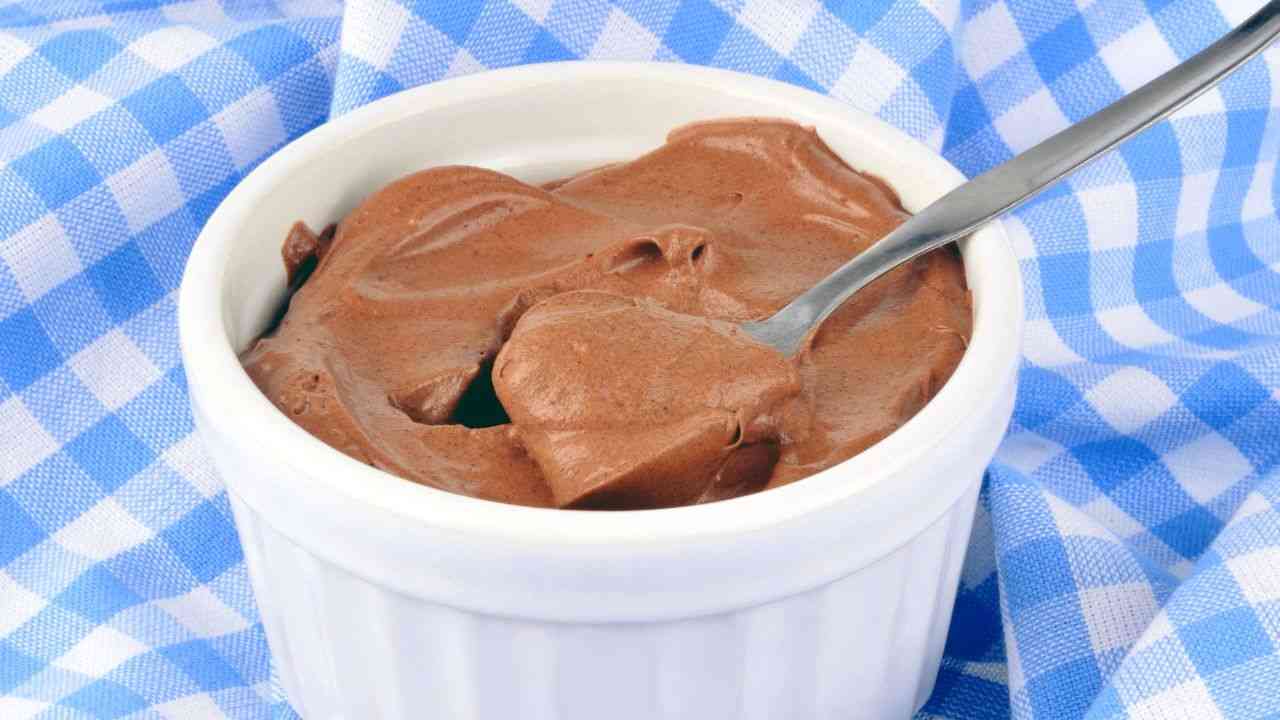 Mousse extra light al cioccolato