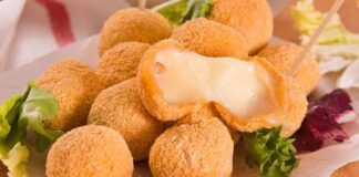 Mozzarelline fritte in friggitrice ad aria