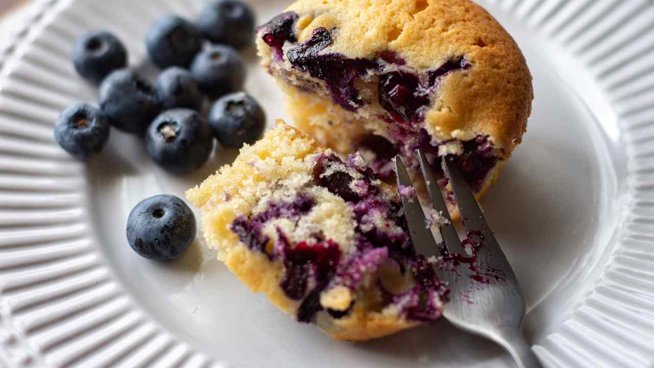 Muffin ai mirtilli - RicettaSprint