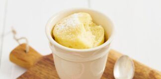 Mug cake Raffaello
