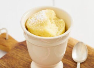 Mug cake Raffaello