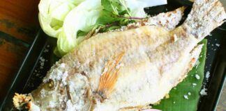 Orata in crosta di sale aromatizzata