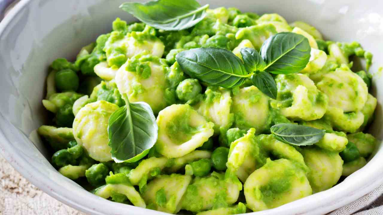 Orecchiette ai piselli