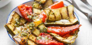 Ortolana grigliata con pesto RicettaSprint