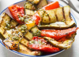 Ortolana grigliata con pesto RicettaSprint