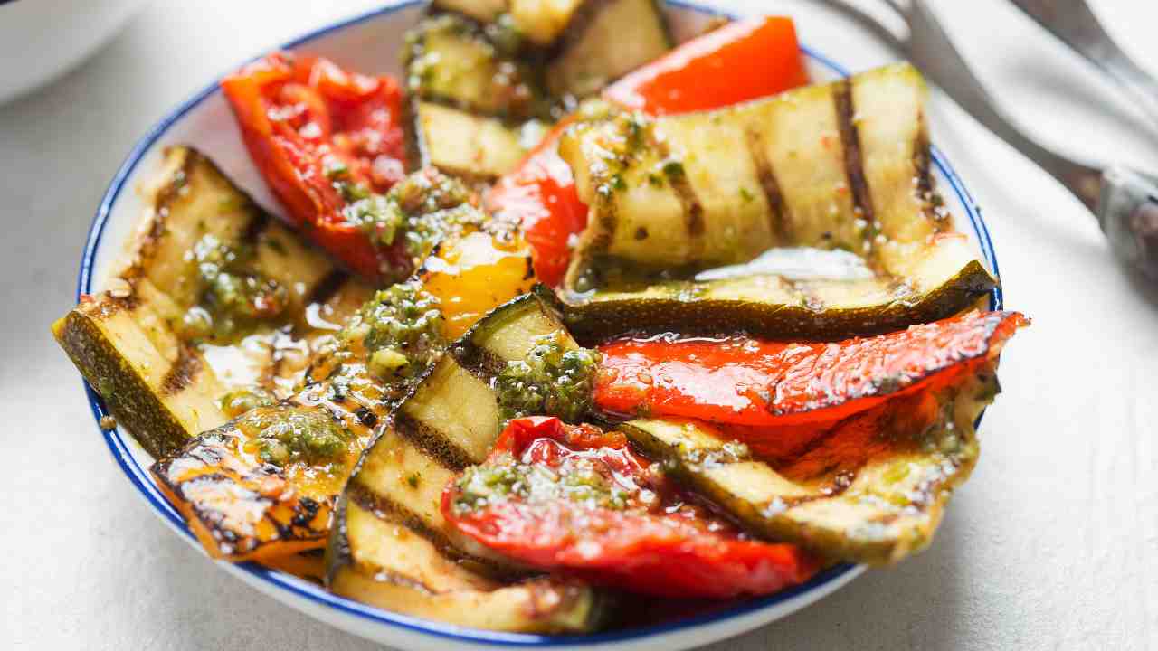 Ortolana grigliata con pesto RicettaSprint